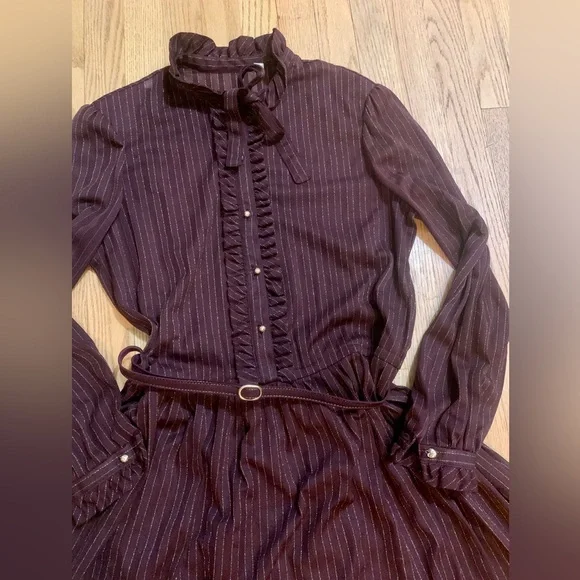 ‼️SOLD ON DEPOP‼️Vintage 70s Sheer Dress ✨ - Picture 8 of 8